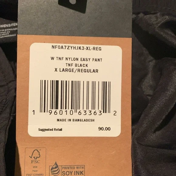 THE NORTH FACE WOMENS TNF NYLON EASY PANTS VARIOUS SIZES Brand new with tags 🏷️ - Picture 9 of 9